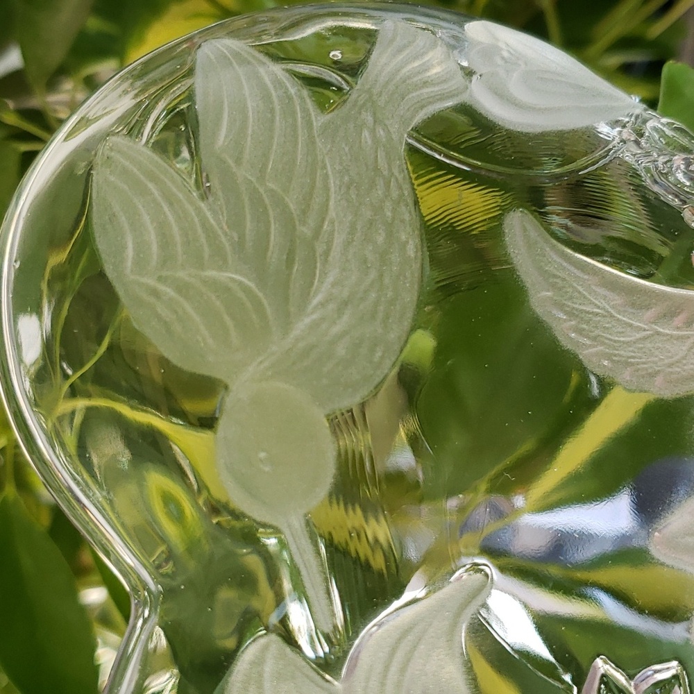 Hummingbird Trinket Dish Hummingbird Plate - Picture 2 of 10